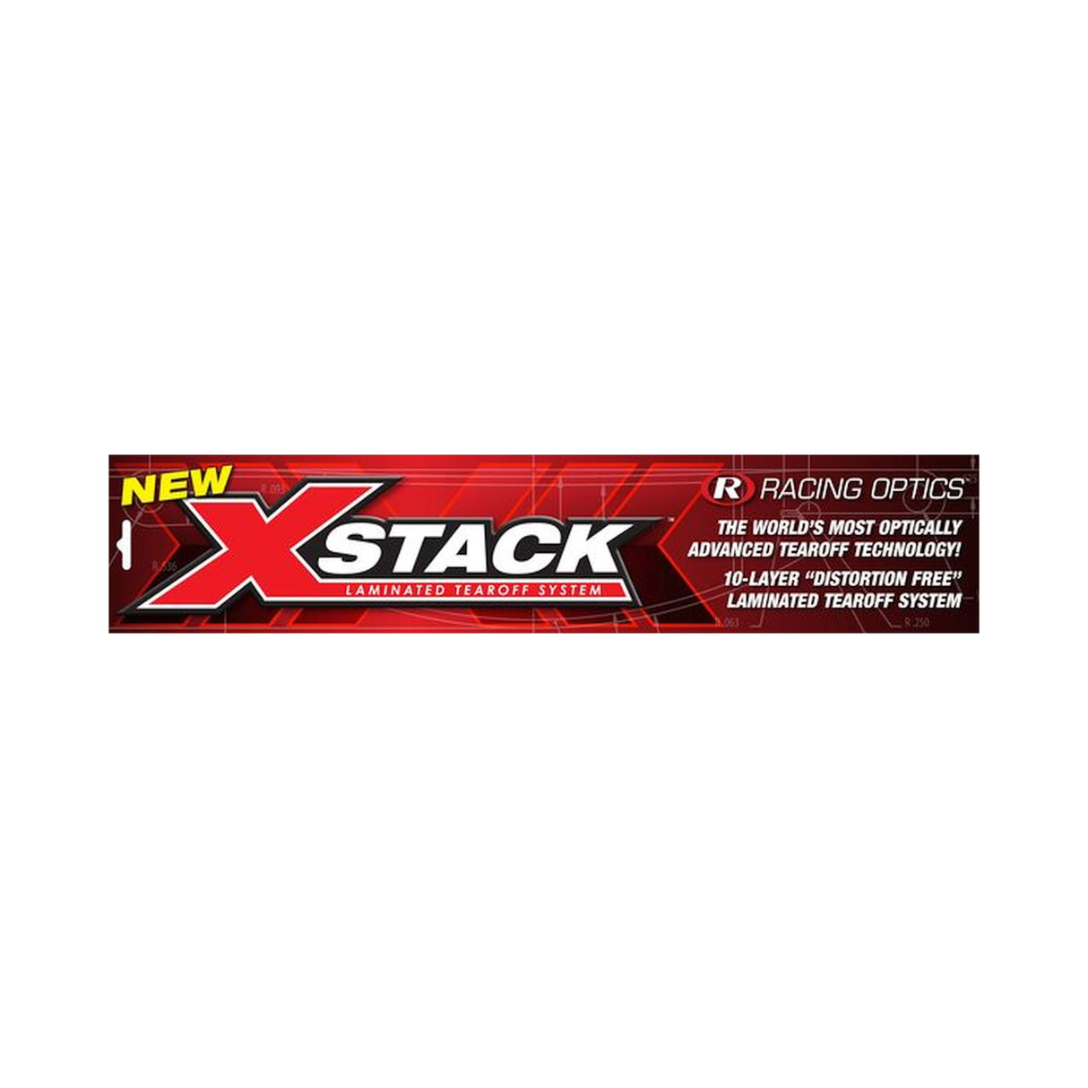 Simpson Racing Optics Laminated Tearoffs - 10209C