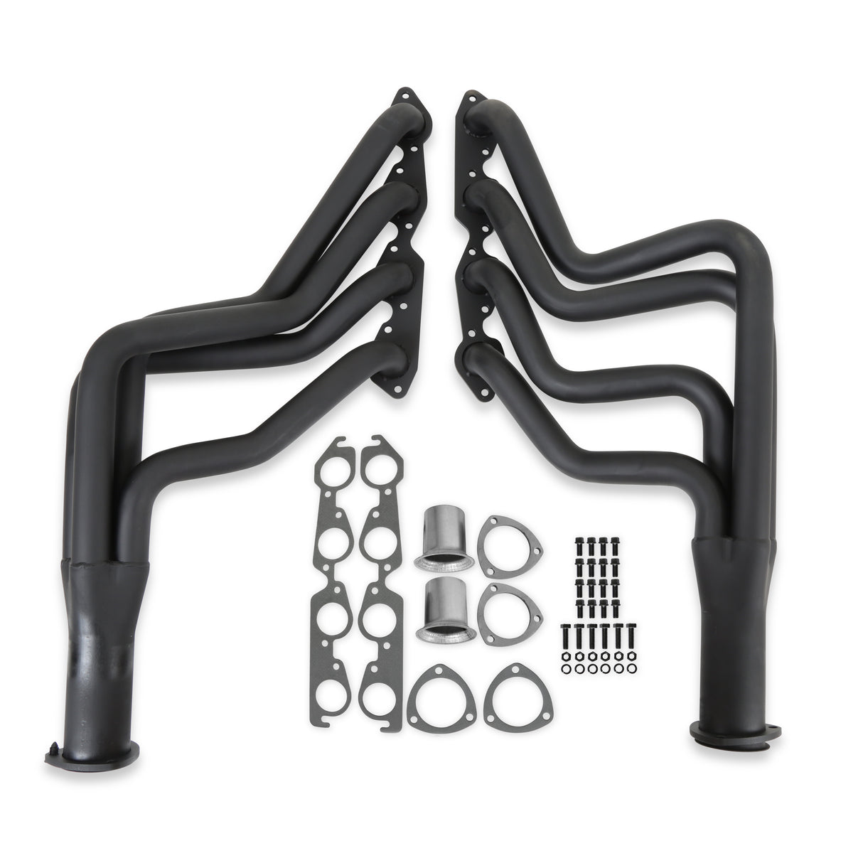 Flowtech Long Tube Header - Black Paint - 11130FLT