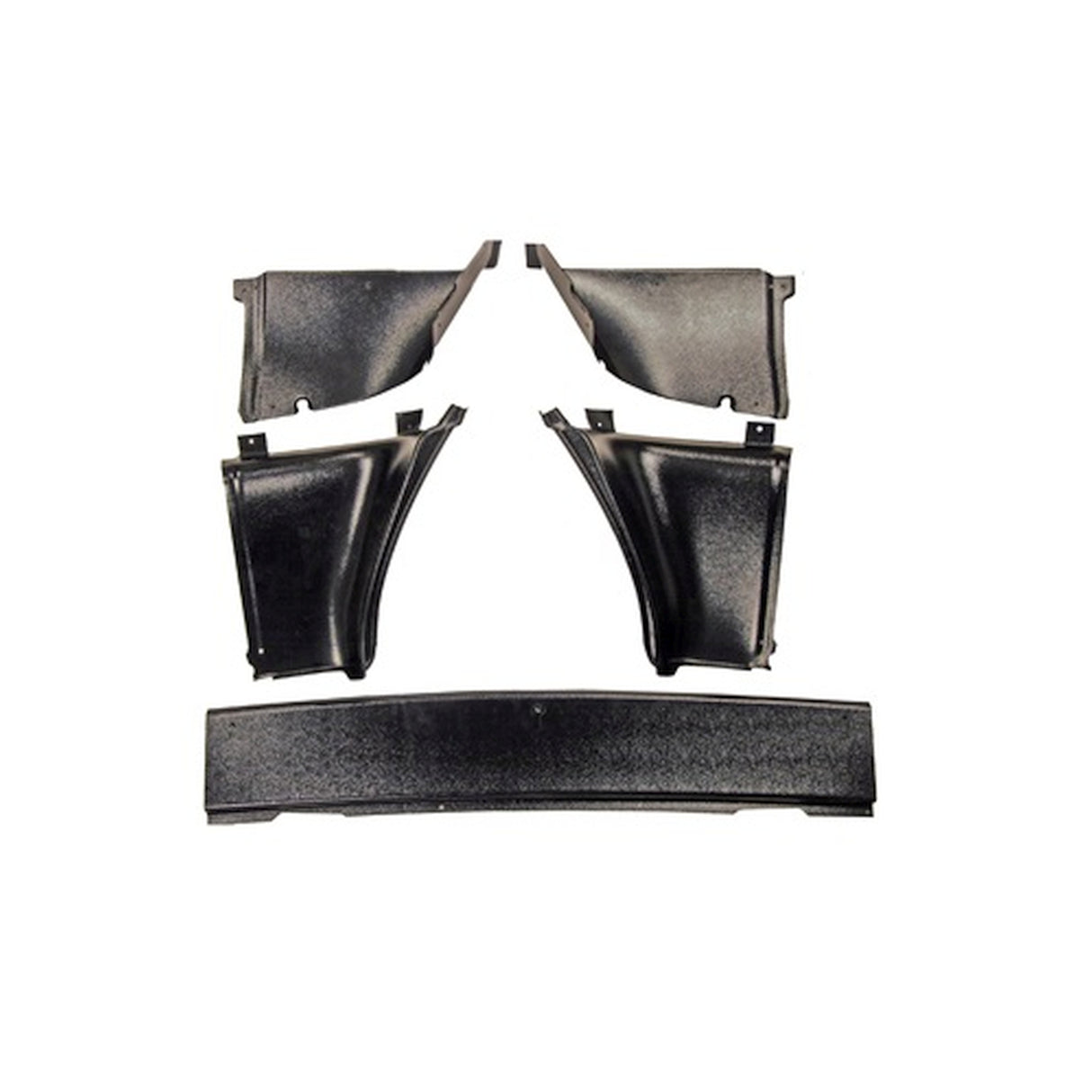 Scott Drake 67-68 Upper Back Trim Pannel, 5 pieces - C7ZZ-63311123-K