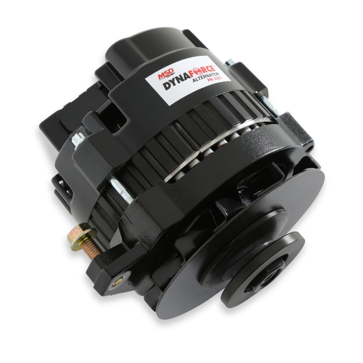 MSD DynaForce Alternator - 160 AMP - Black - 5361