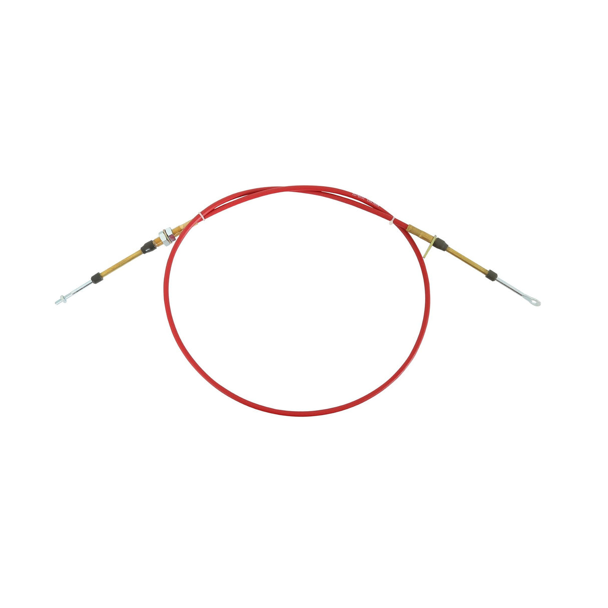 B&M Performance Shifter Cable - 5-Foot Length - Red - 80605