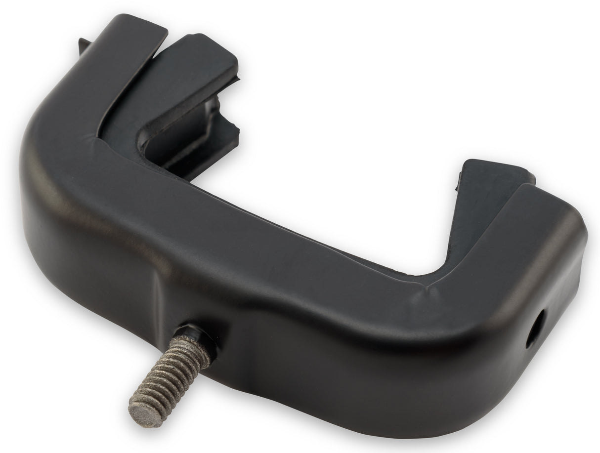 Scott Drake 66-77 Bronco Radiator Bracket Set (3 Row, Black) - C6TZ-8A193-K