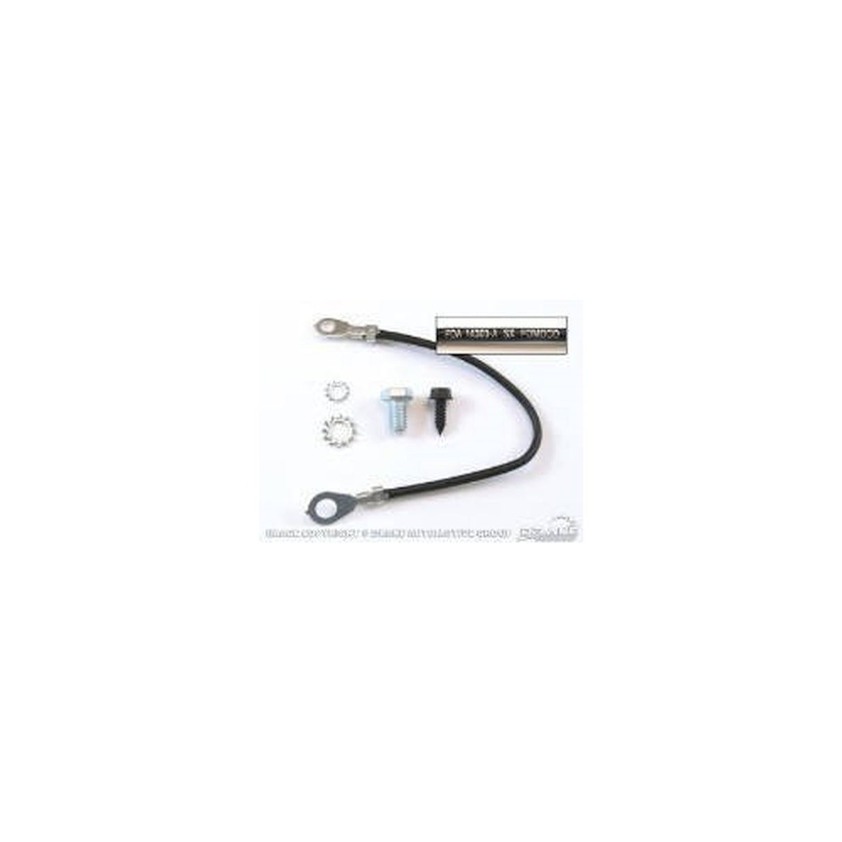 Scott Drake 64-68 Engine/firewall ground cable - FDA-14303-A