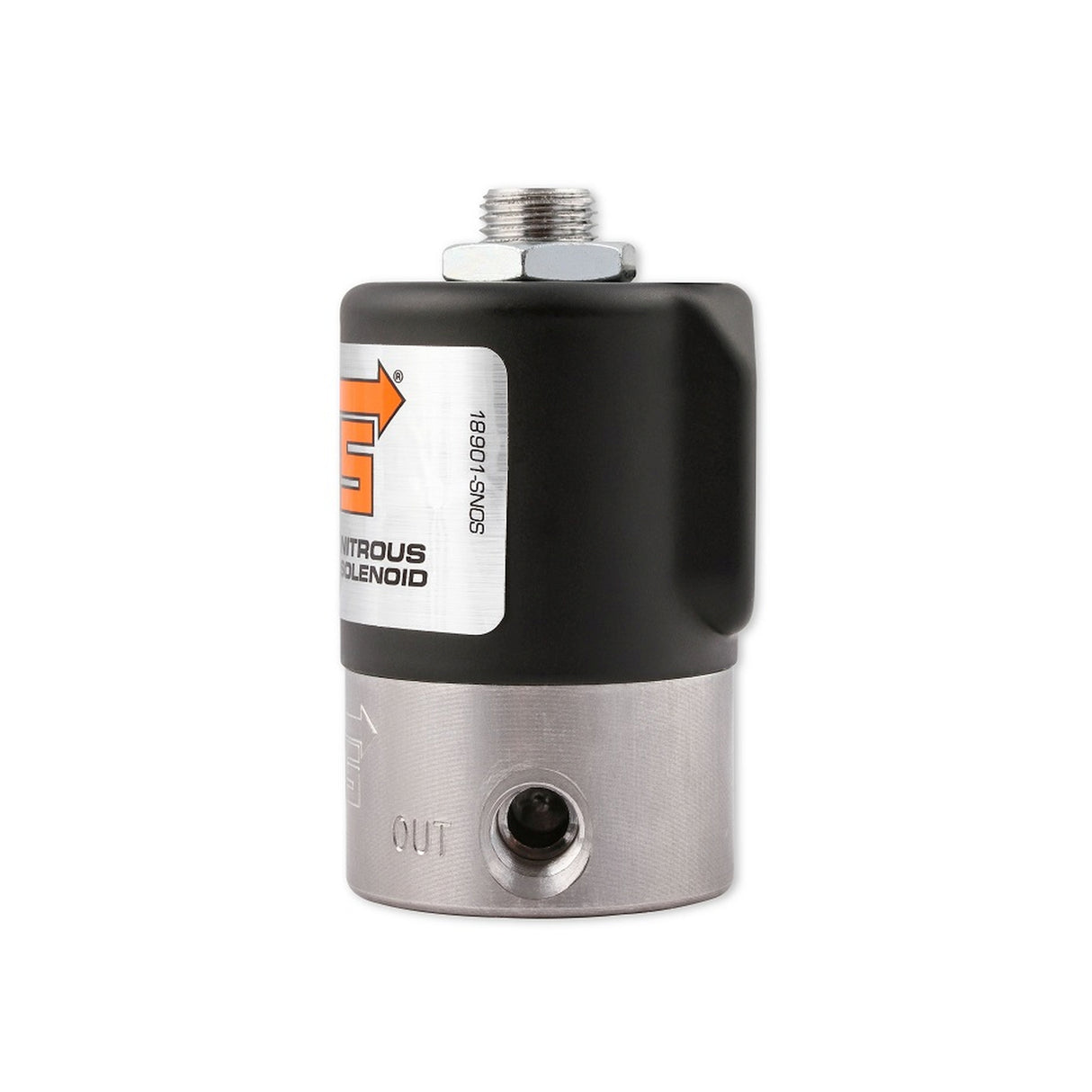 NOS Nitrous Solenoid - Black - 18000BNOS