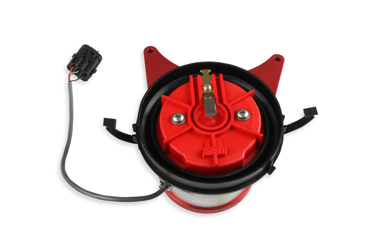 MSD Front Drive Distributor with Adjustable Cam Sync - 85201
