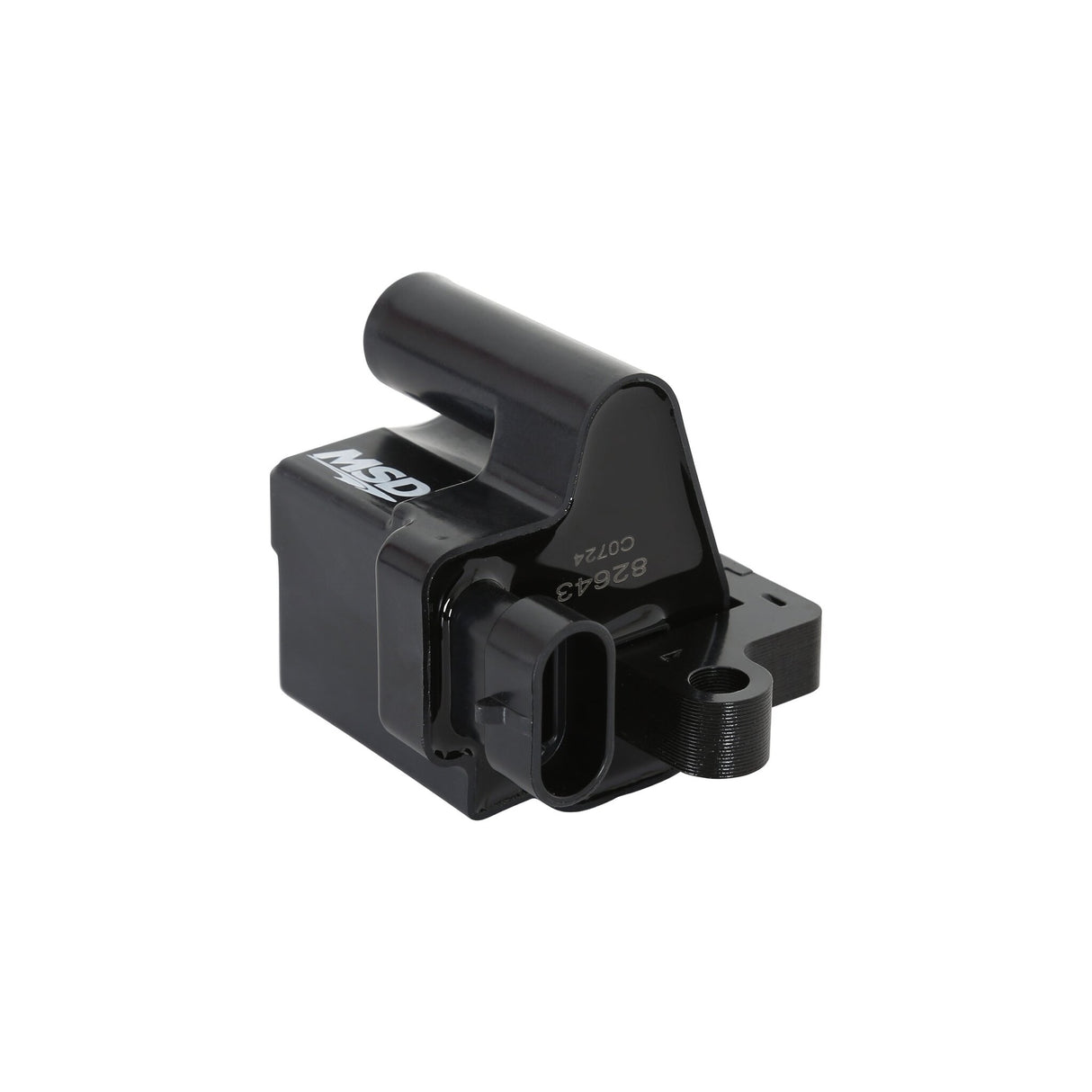 MSD Ignition Coil - Blaster Series - L-Series Truck Engine - Black - 8-Pack - 826483