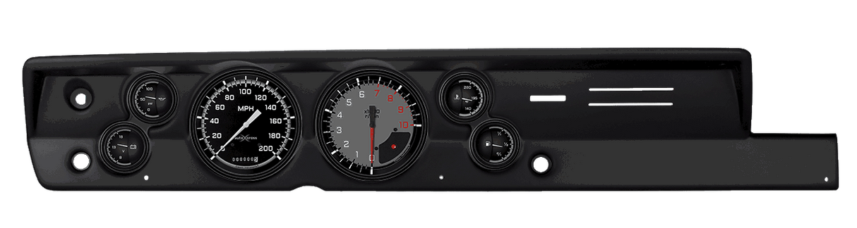 Classic Instruments AutoCross Gray Series short-sweep - CDPB67AXG51BL