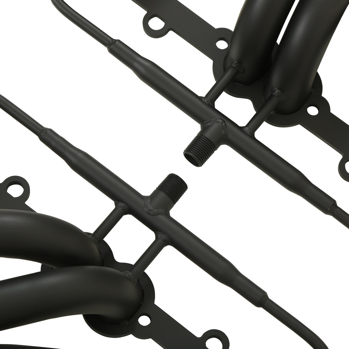 Flowtech Long Tube Header W/Air Fittings - Painted - 11500SFLT