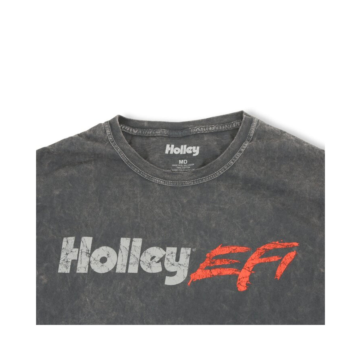 Holley 10430-SMHOL EFI Mineral Washed Distressed Tee