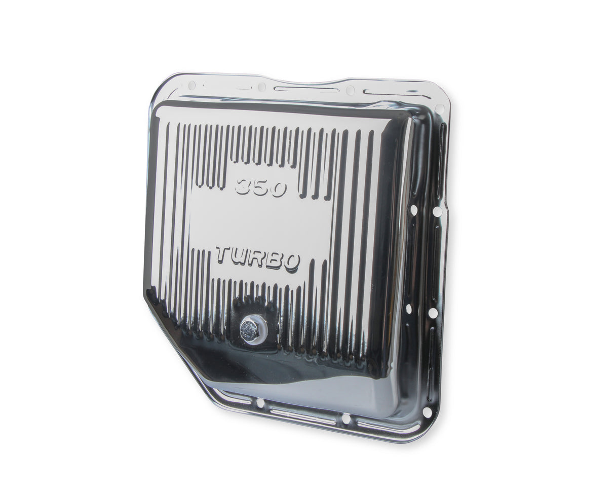 Mr Gasket Transmission Oil Pan - Chrome - 9761