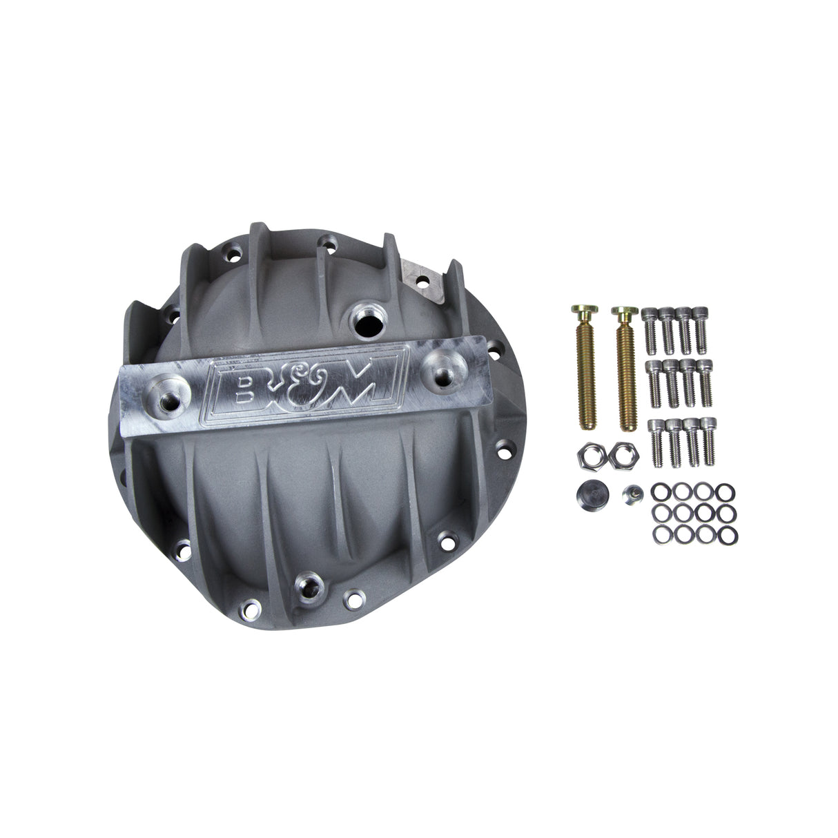 B&M Hi-Tek Aluminum Differential Cover for GM 8.875-inch 12-bolt Truck - 70504