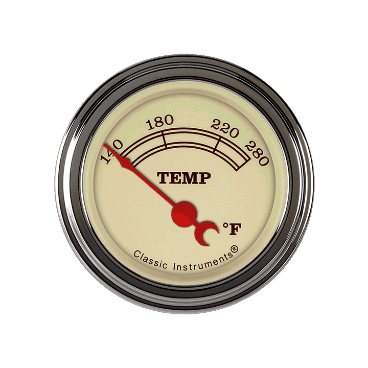 Classic Instruments VINTAGE SERIES 2IN WATER TEMP - VT26SLC