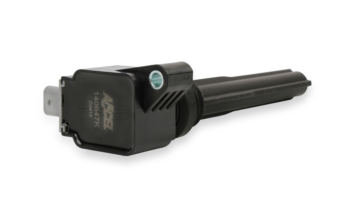 ACCEL Ignition Coil 2017-2020 Ford EcoBoost 3.5L engines, Black, 6-pack - 140647K-6