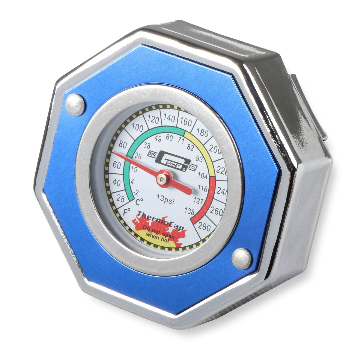 Mr Gasket Thermocap - 13 PSI - Blue - 2470B