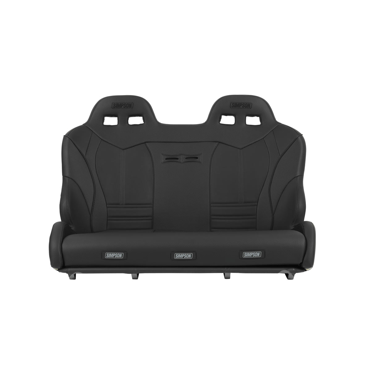 Simpson STD PRO SPORT BENCH XP - Black/Black Simpson Racing Pro Sport Rear Bench - SP107-510-304