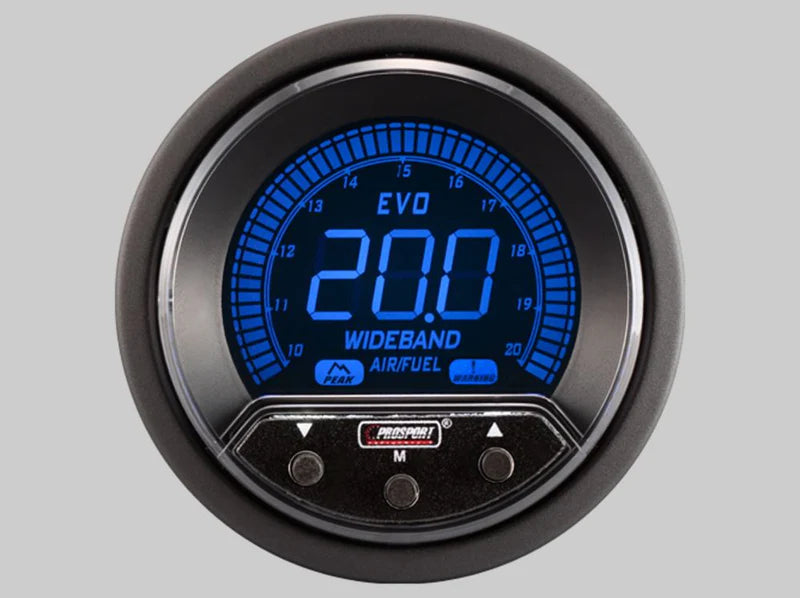 Prosport Air/Fuel Ratio Premium EVO SERIES 52mm