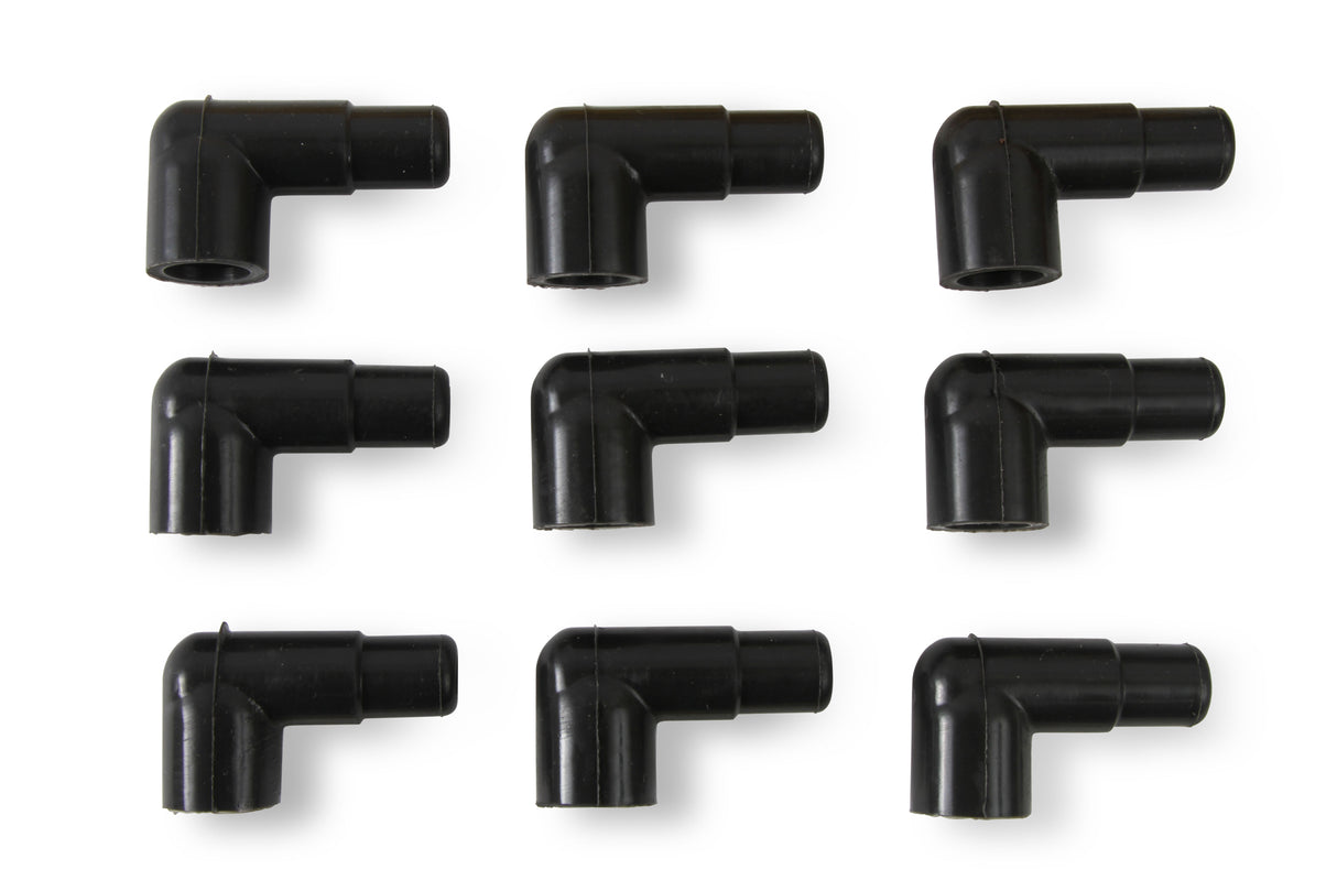 ACCEL Spark Plug Wire Set- 7mm-Super Stock-Copper Core-Universal Straight Boots-Yellow - 3008