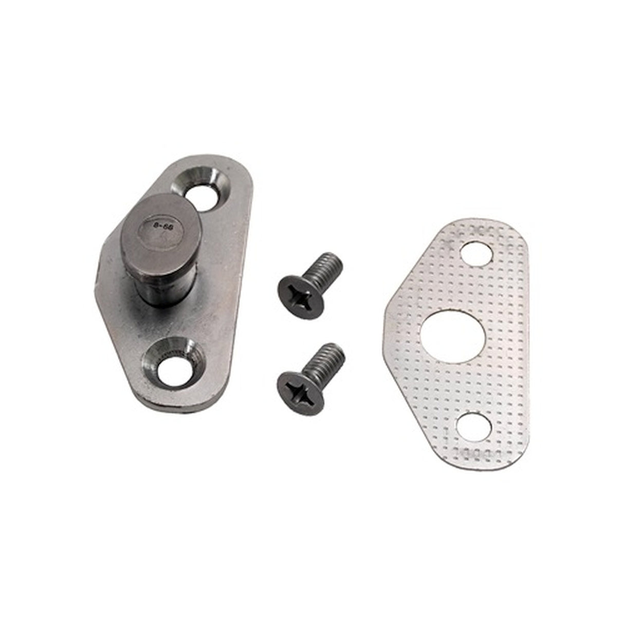 Scott Drake Door Striker Plate & Shim - C5AZ-6222008-B