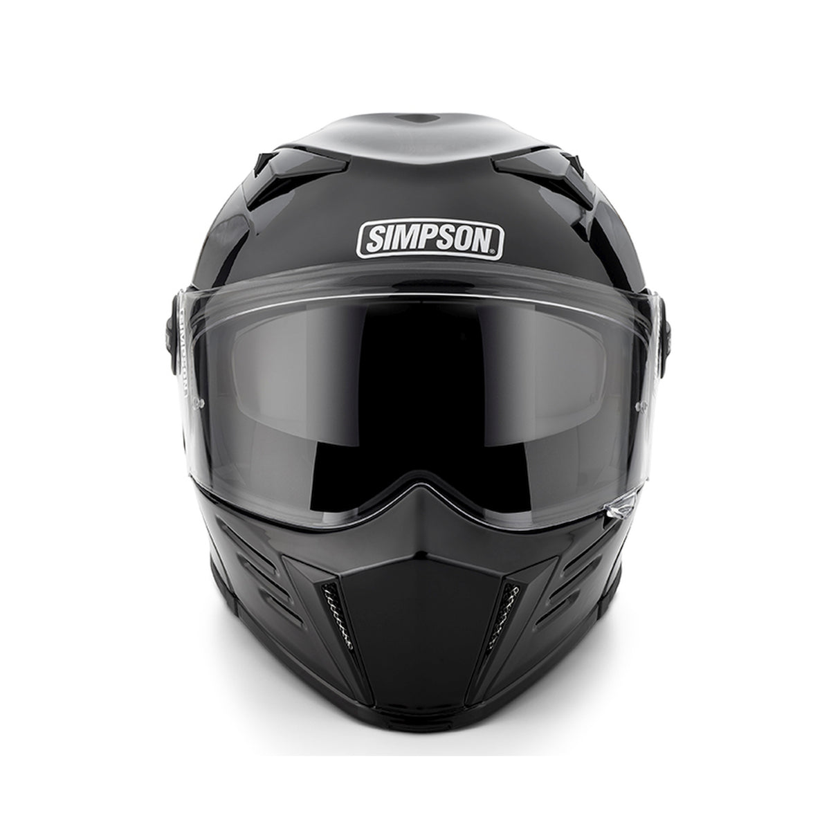 Simpson Motorcycle Mod Bandit Helmet - Black MD - M59M2