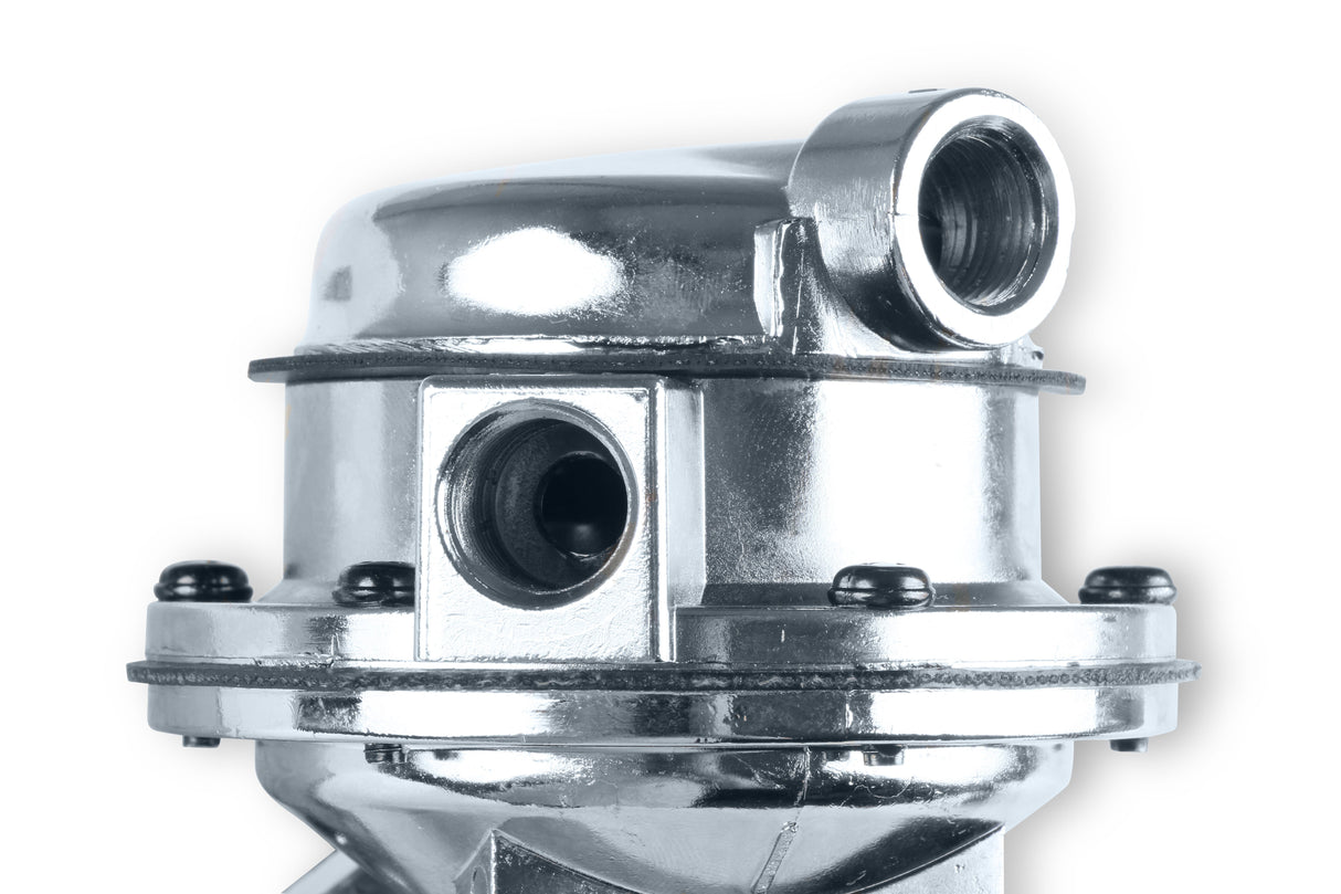 Holley 130+ GPH Mechanical Fuel Pump - Marine - 712-454-13