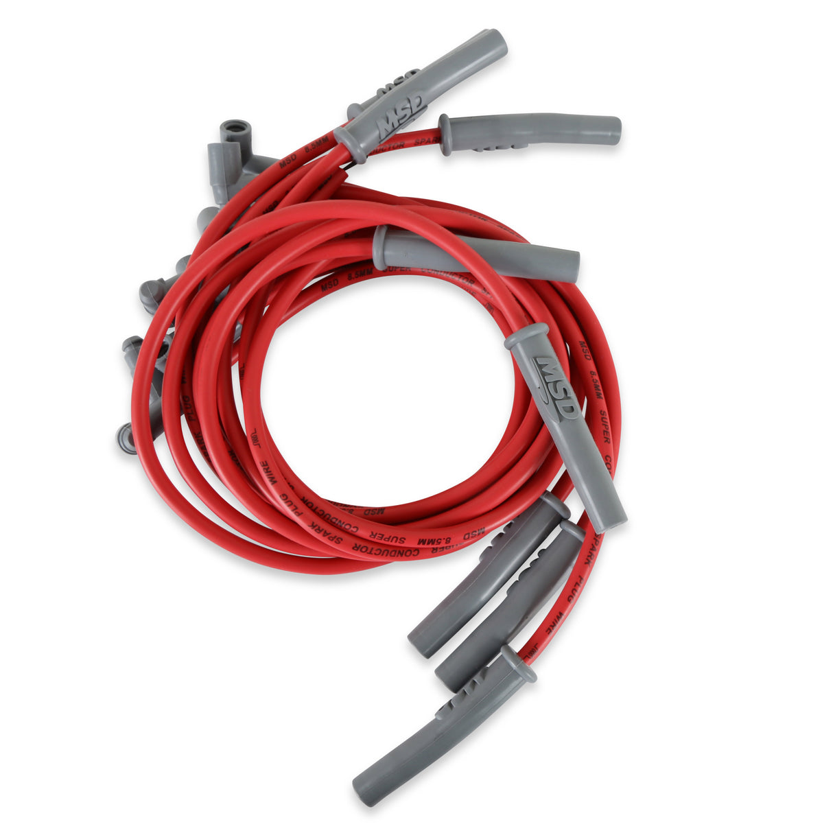 MSD Super Conductor Spark Plug Wire Set, AMC V8 Engines w/HEI Cap - 35859