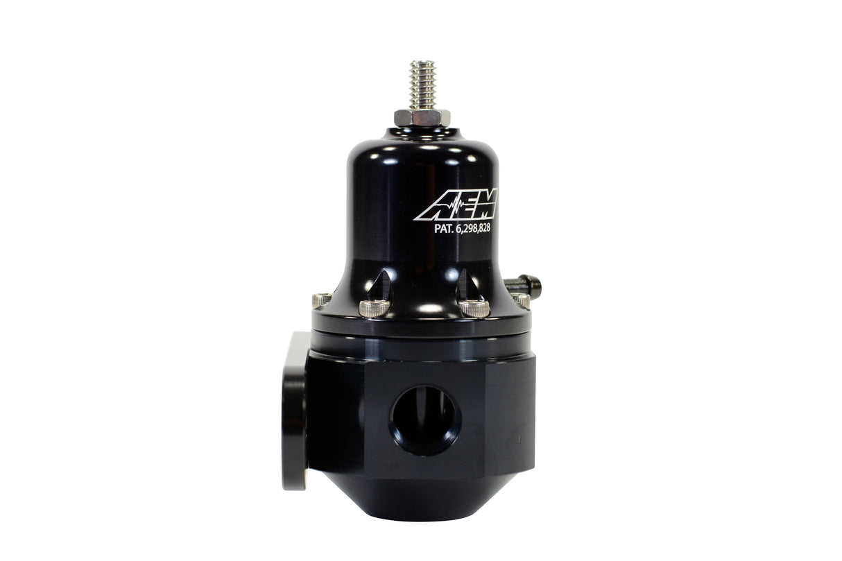 AEM Hi-Cap Universal Adjustable Fuel Pressure Regulator - 25-305BK