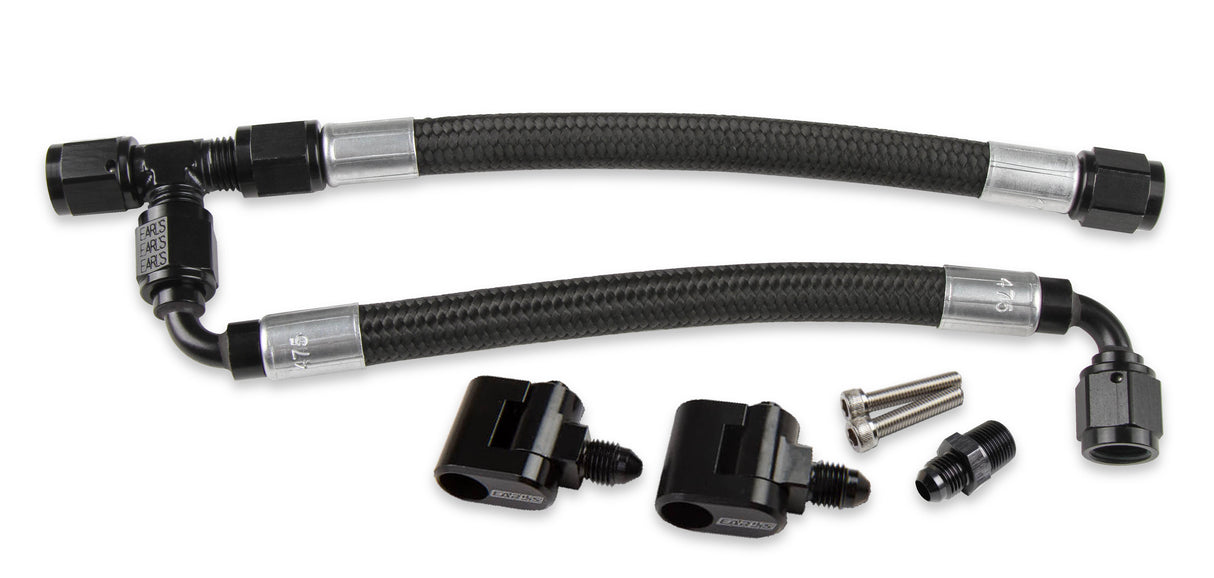 Holley 26-553 LS Steam Tube Kit w/ Black Pro-Lite 350 Hose
