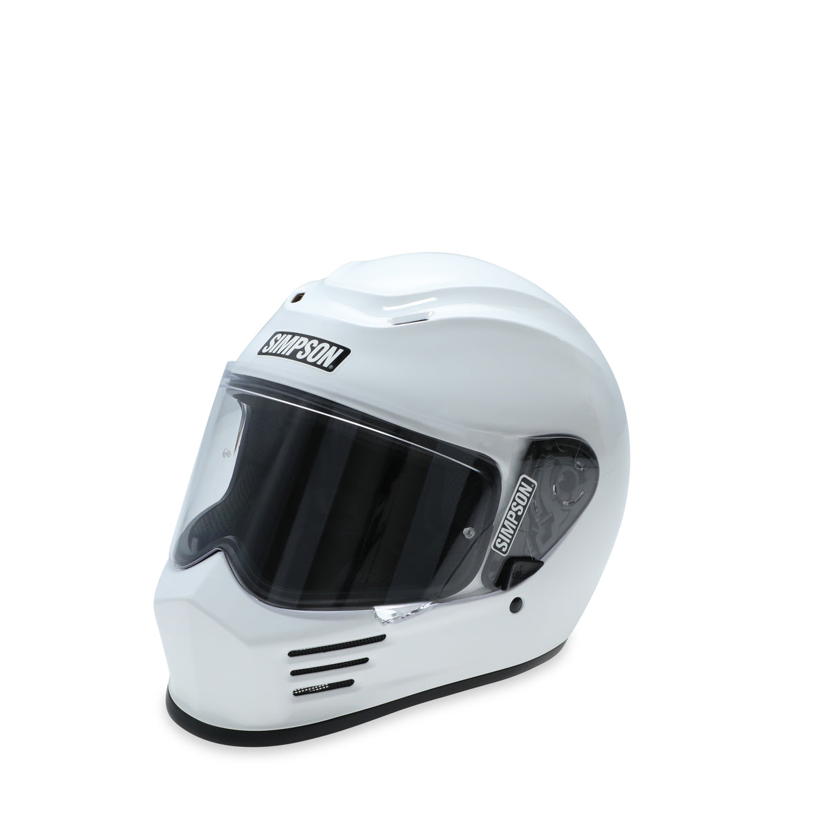 Simpson Motorcycle Speed Bandit Helmet - White MD - SPBM1