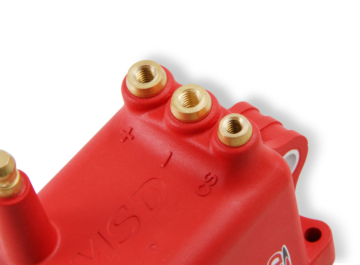 MSD Ignition Coil - High Output - 8-Pack - Red - 82808