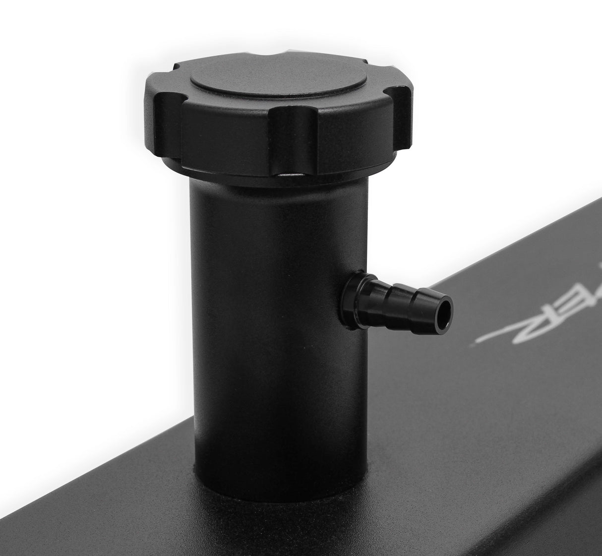 Holley 890013B Sniper Valve Cover - Fabricated Aluminum - Ford Small Block - Tall - Black