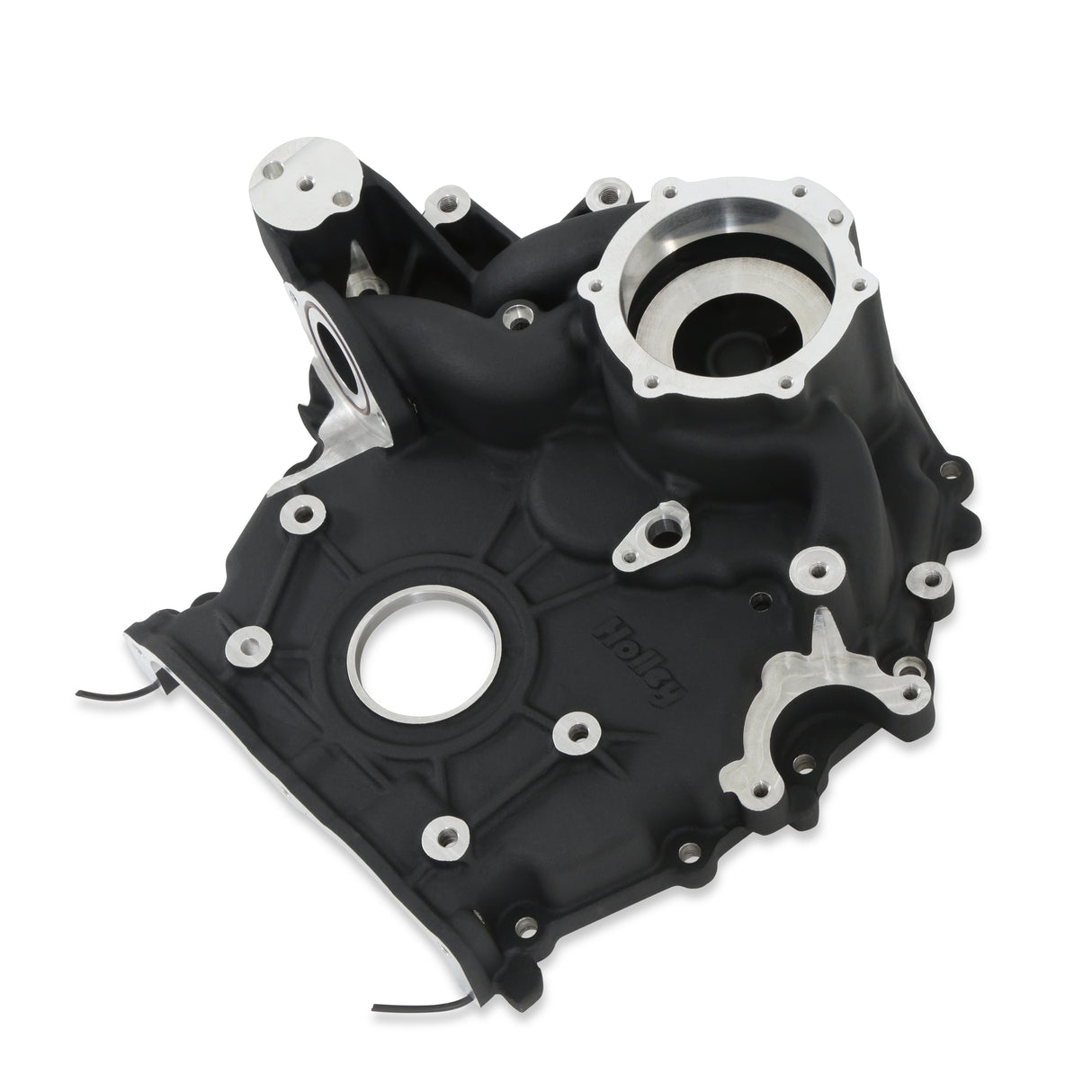 Holley 97-417 Timing Cover - Ford 7.3L Godzilla - Black