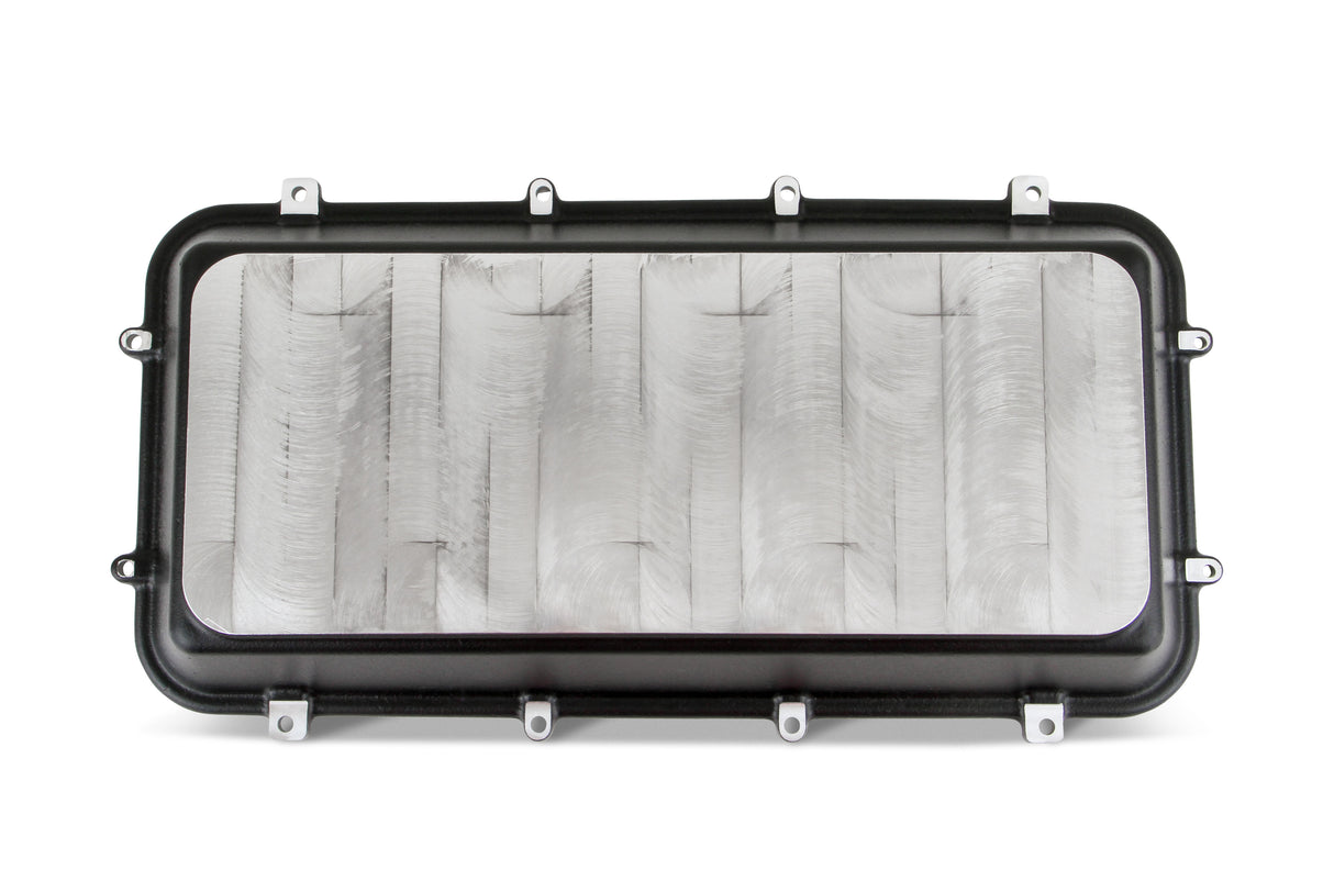 Holley 300-208BK-2 Hi-Ram Intake Plenum Top Only-Black Finish