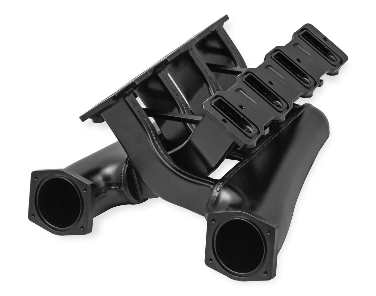 Holley 820202 Sniper EFI Fabricated Intake Manifold Dual Plenum 92mm LS1/2/6, Rail Kit - Blk