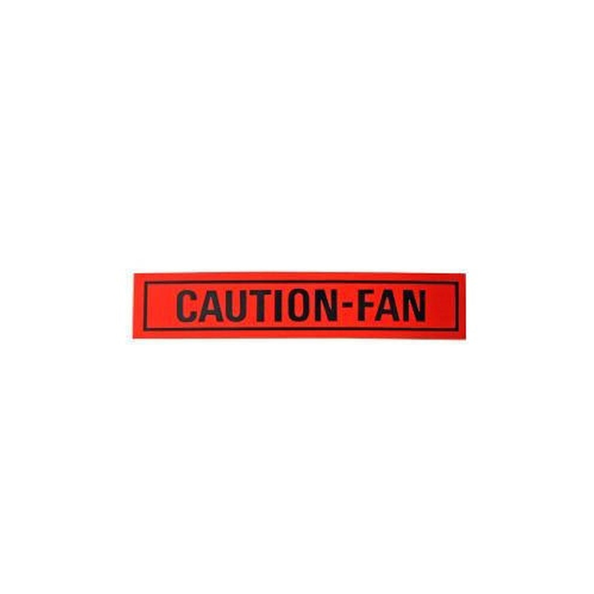 Scott Drake Caution Fan Decal - DF-31