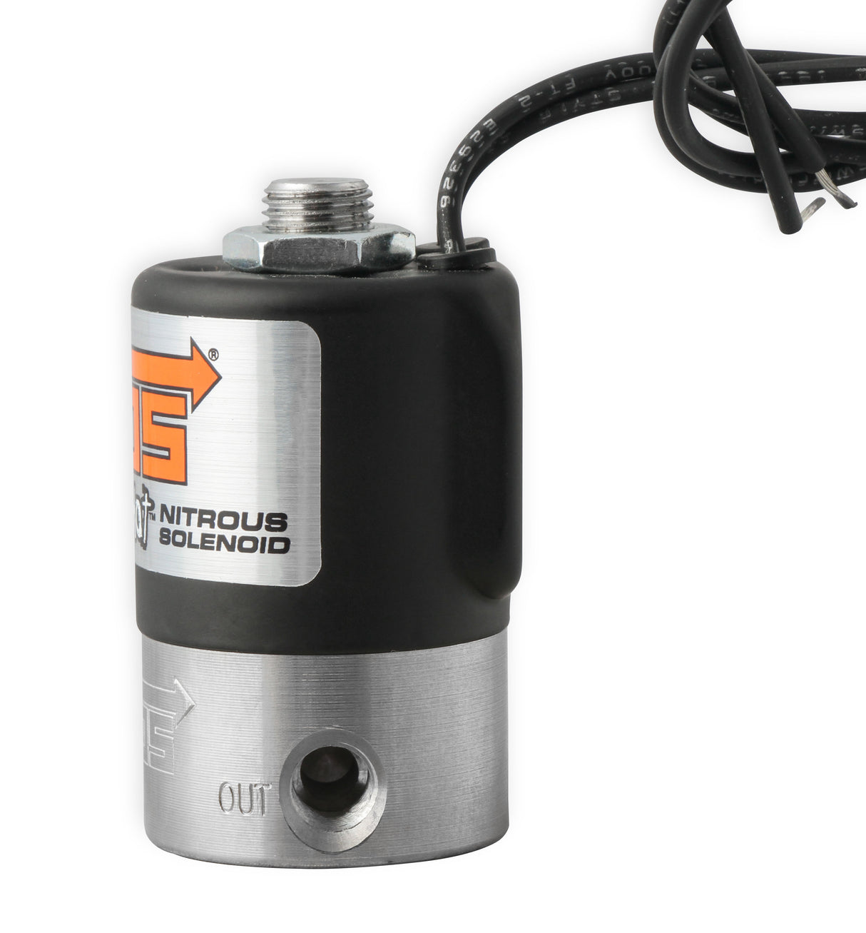 NOS Nitrous Solenoid - Black - 18045BNOS