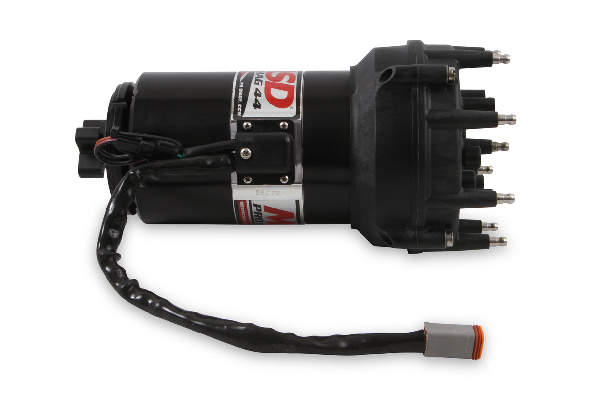 MSD Pro Mag 44 Amp Generator, CCW Rotation, Black, Pro Cap, Band Clamp - 81407