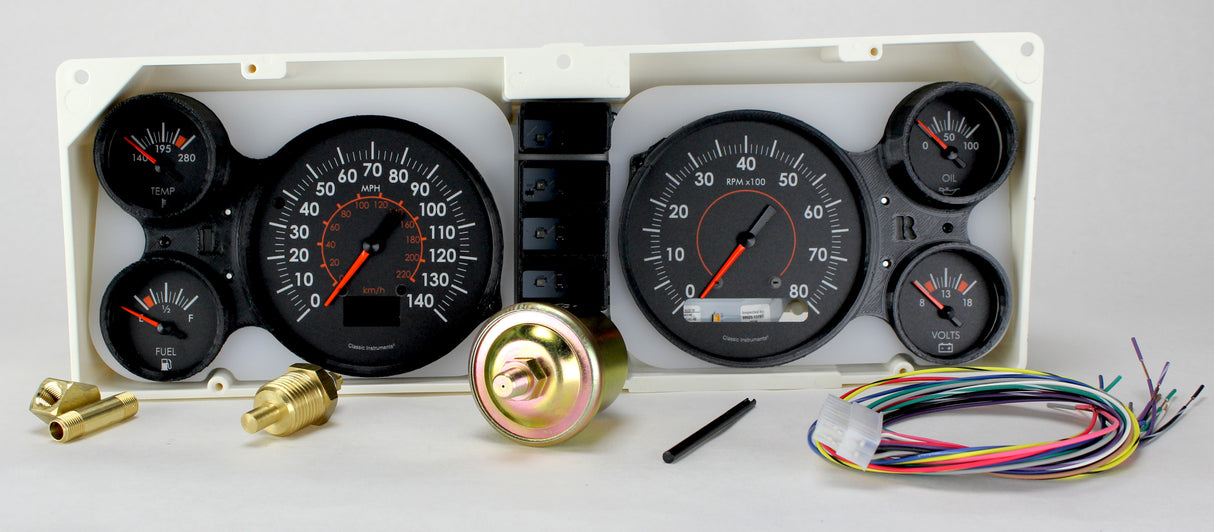 Classic Instruments 82-85 S 10 Direct Fit Instrument Cluster - CT82DOE