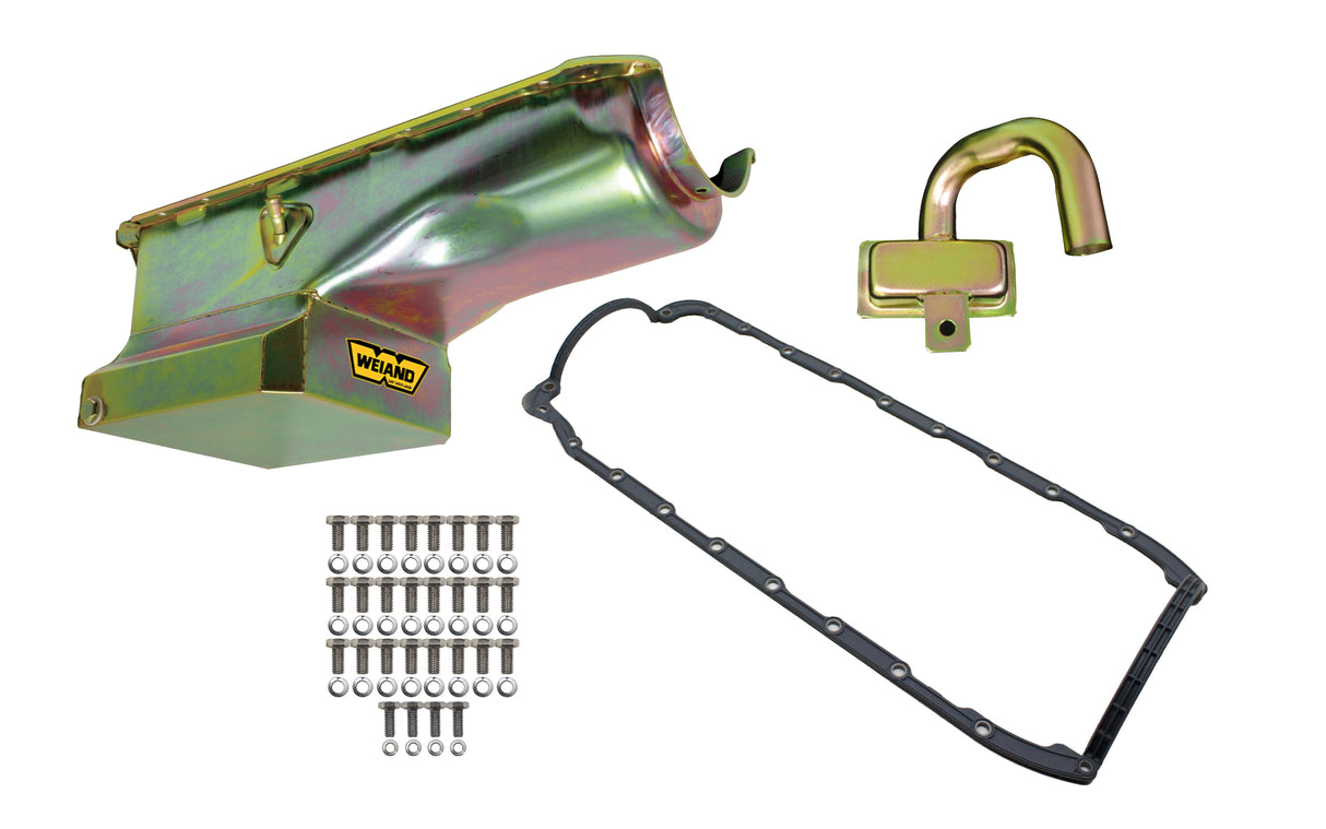 Weiand Oil Pan Kit- Fabricated - 5033WND