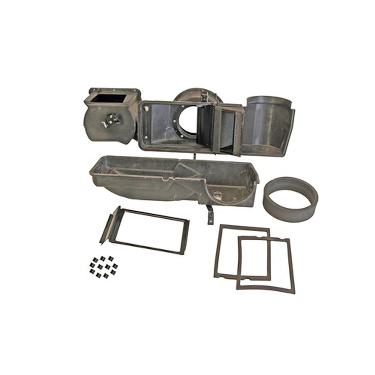 Scott Drake Heater Box with Gasket-Clips - C9ZZ-18A542-3-A