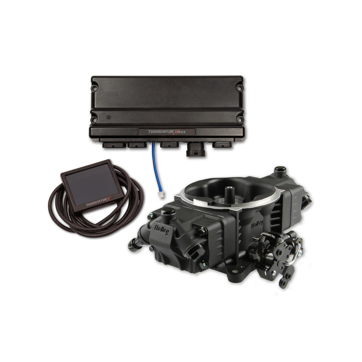 Holley 550-1012 EFI Terminator X Max Stealth 4150 - Black