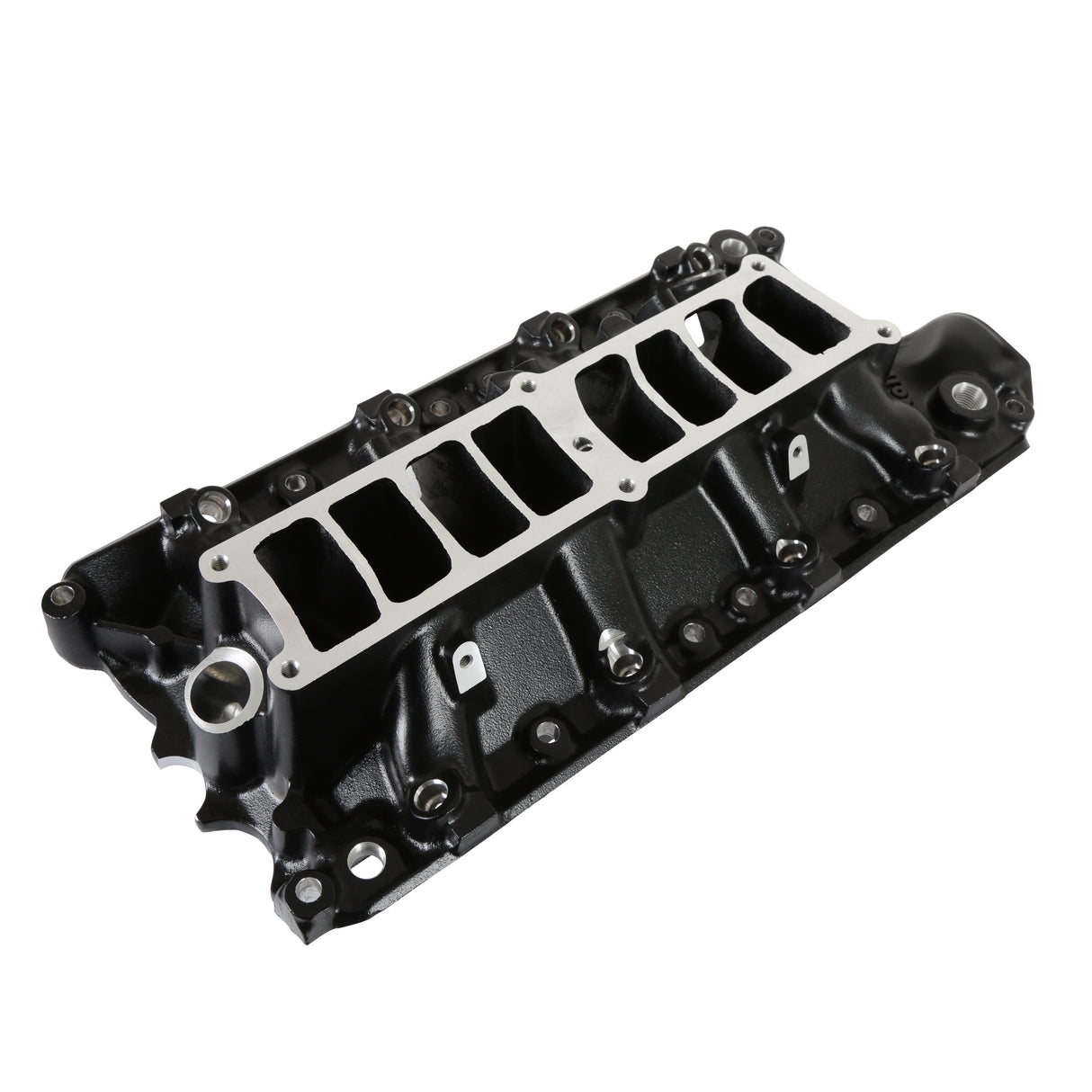 Holley 300-72BK SysteMAX Intake - Ford Small Block V8 - Black Ceramic Coated