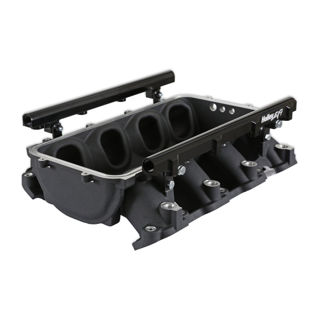 Holley 300-711BK Lo-Ram Manifold Base and Port Injection Fuel Rails - GM Gen V LT