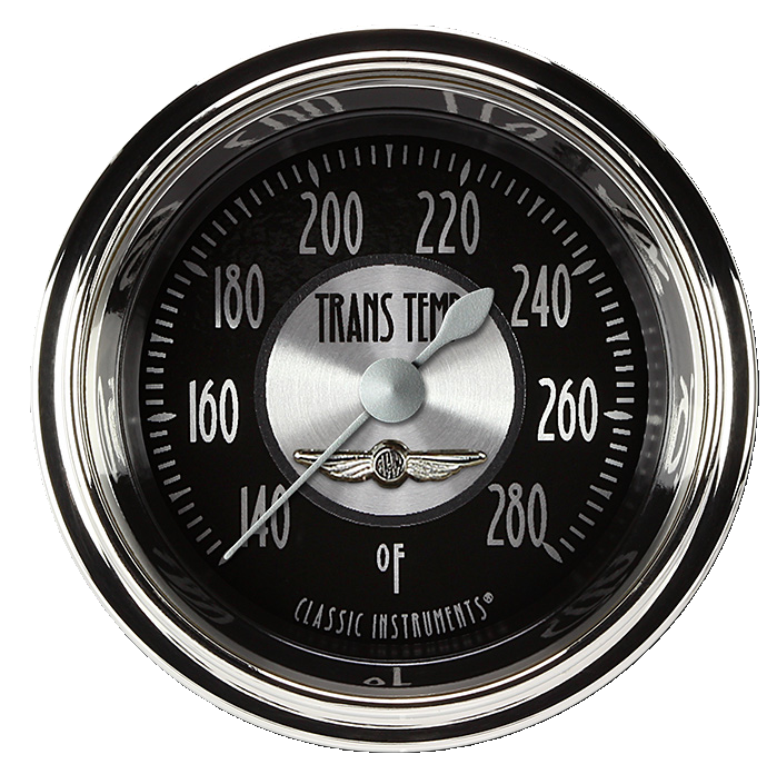 Classic Instruments All American Tradition 2 1/8" Transmission Temperature Gauge - AT127SHC