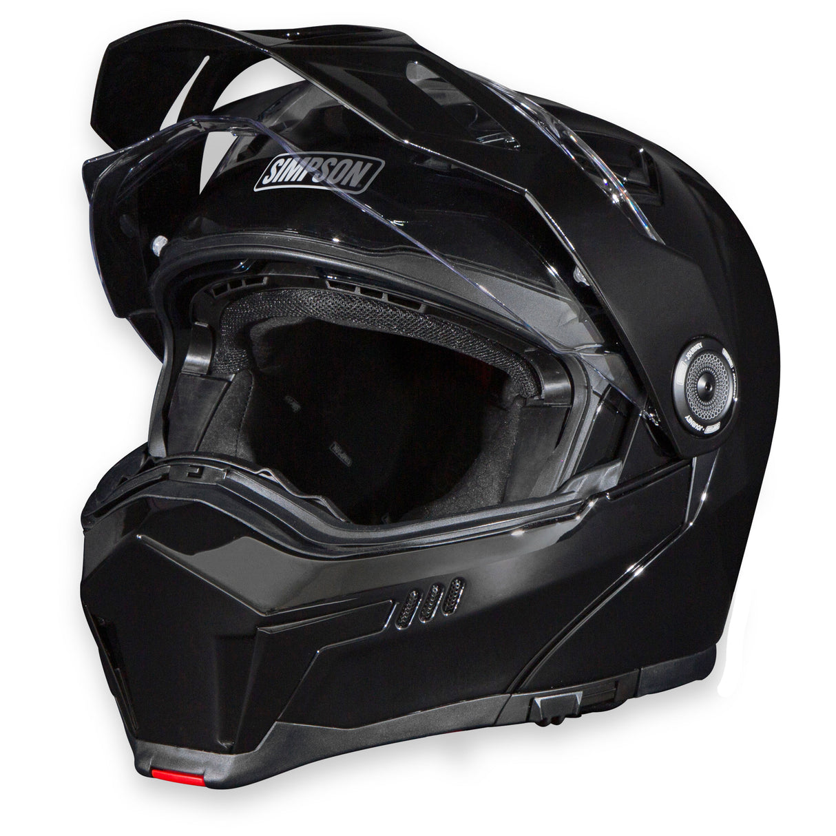 Simpson Motorcycle Journey Bandit Helmet - Black XS - JB2XS