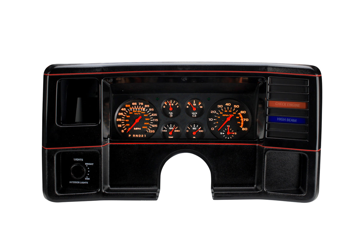 Classic Instruments Chevy G-Body Direct Fit Gauge Package without Overdrive Gear Indicator - CH78OE07