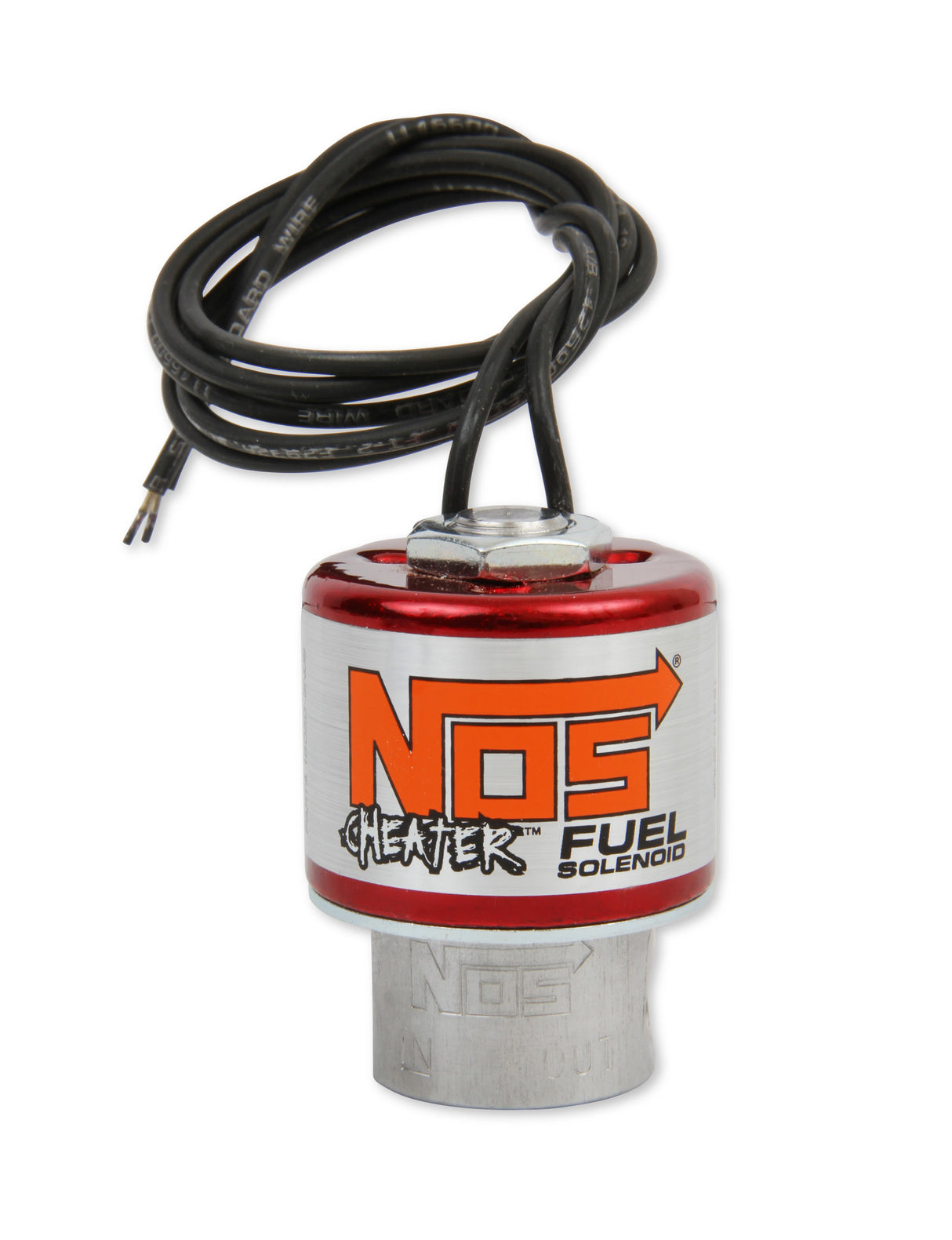 NOS Fuel Solenoid - Red - 18050NOS