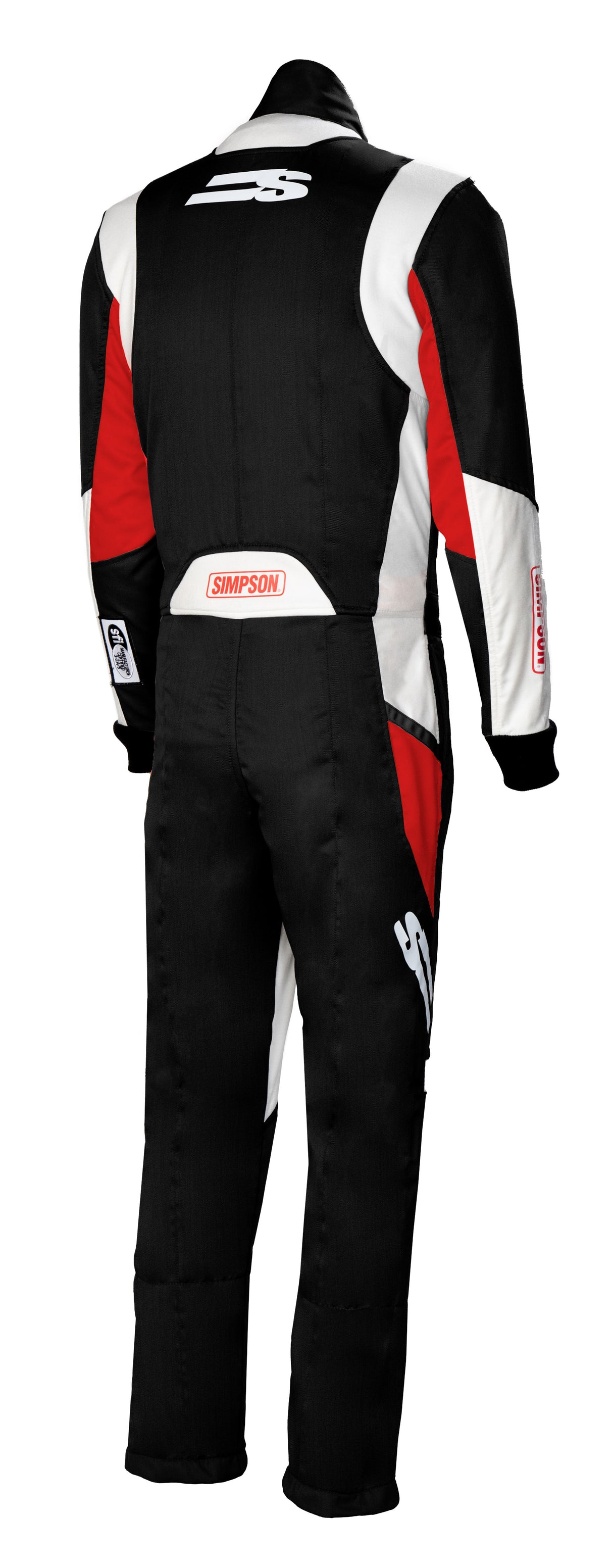Simpson AIRSPEED SUIT Black/Red/White XL - AS02421