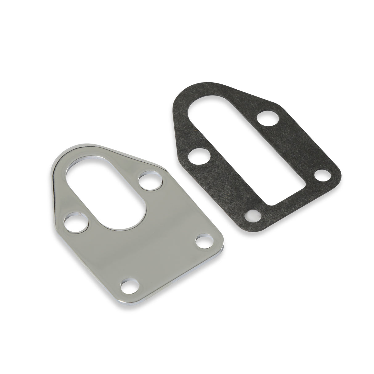 Mr Gasket Fuel Pump Mounting Plate - Chrome - 1514