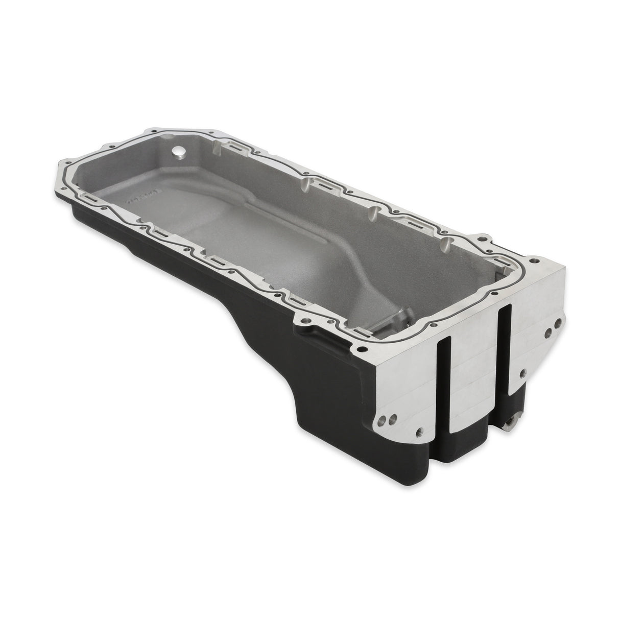 Holley 302-76BK Gen III Hemi Swap Oil Pan - Rear-Sump - Black - VVT