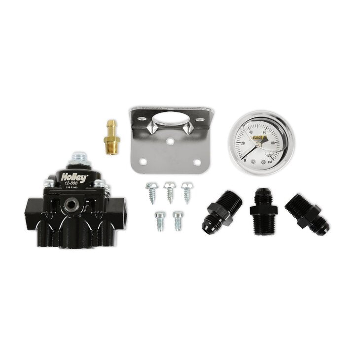 Holley EFI Holley Die Cast EFI Bypass Fuel Pressure Regulator Kit - 12-886KIT